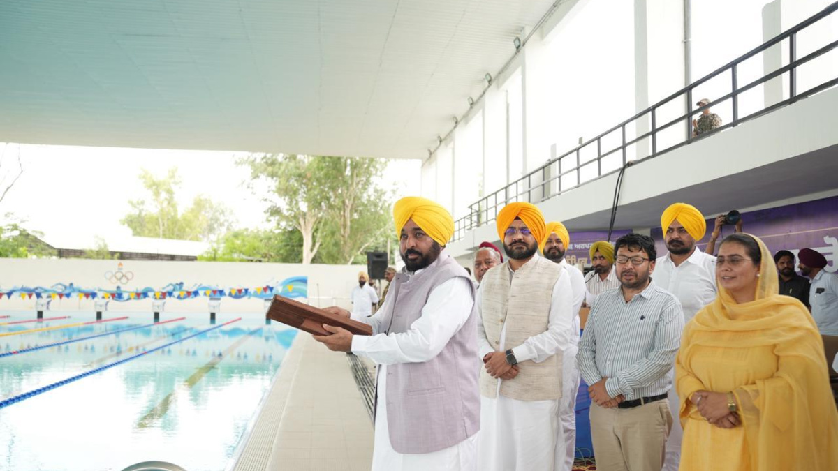 Punjab CM Mann opens Olympic-standard swimming pool in Sangrur