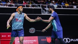 Satwik-Chirag retire from first round, pull out of Indonesia Open due to Satwik's shoulder injury
