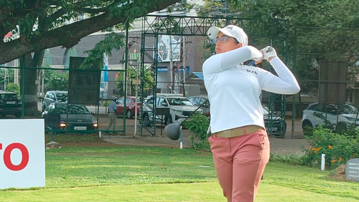 Teenaged Riya Jadon takes lead in 7th Leg of Women’s Pro Golf Tour