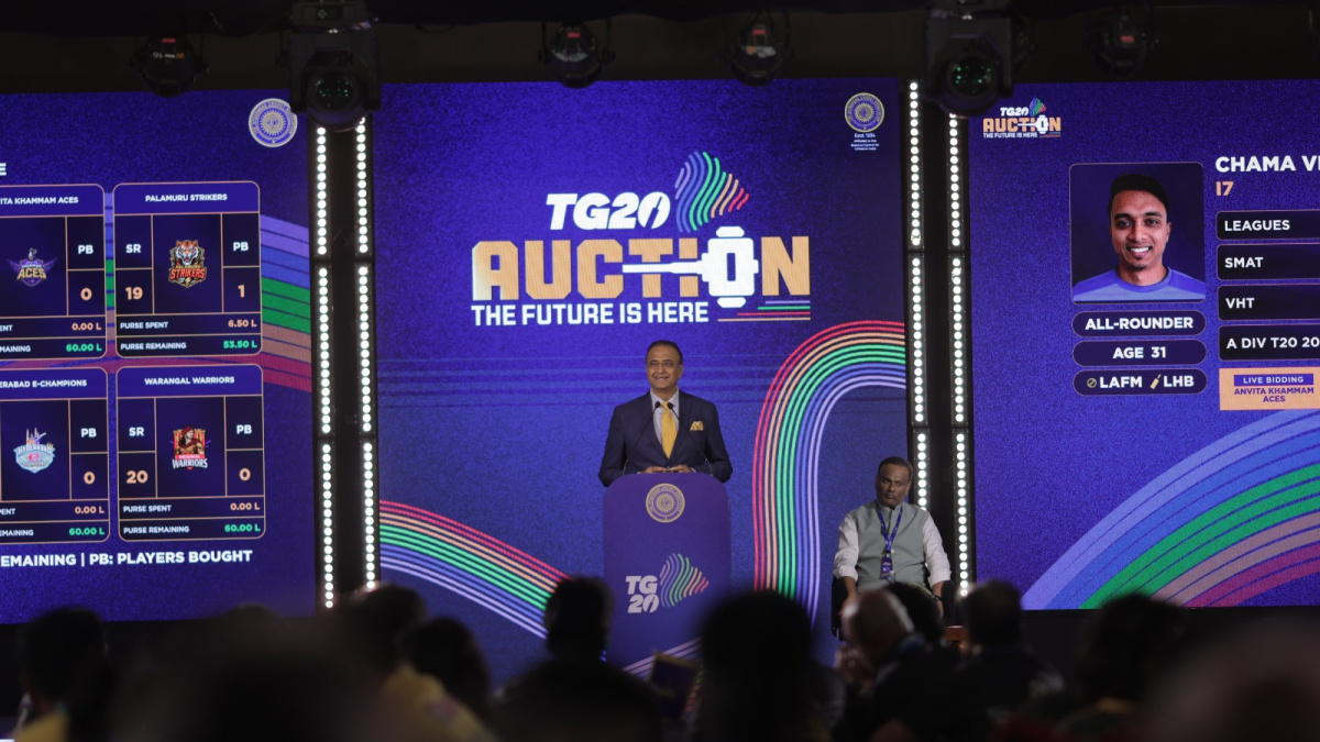 Tilak, Siraj headline TG20 auction’s icon category; Arfaz Ahmed, Abhirath Reddy and Chandan Sahani t