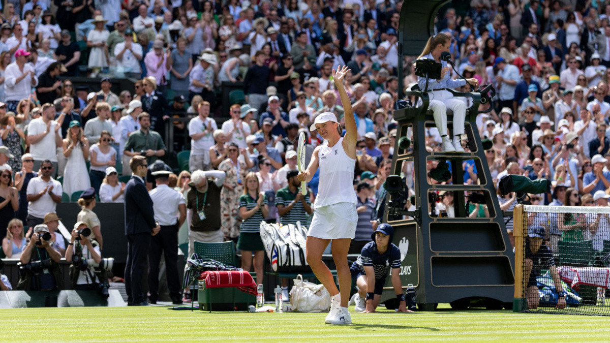 Wimbledon: Swiatek survives scare to oust Townsend, joins Anisimova, Pliskova in second round (Ld)