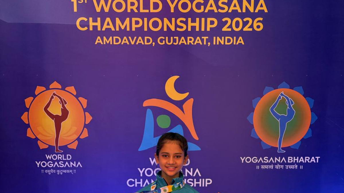 World Yogasana Championship: Pune’s golden girl Niral Wadekar wins two titles