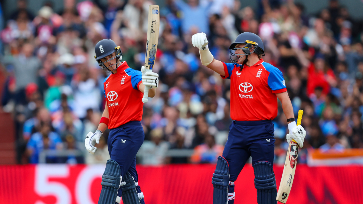2nd T20I: Bethell, Brook power England to four-wicket win over India