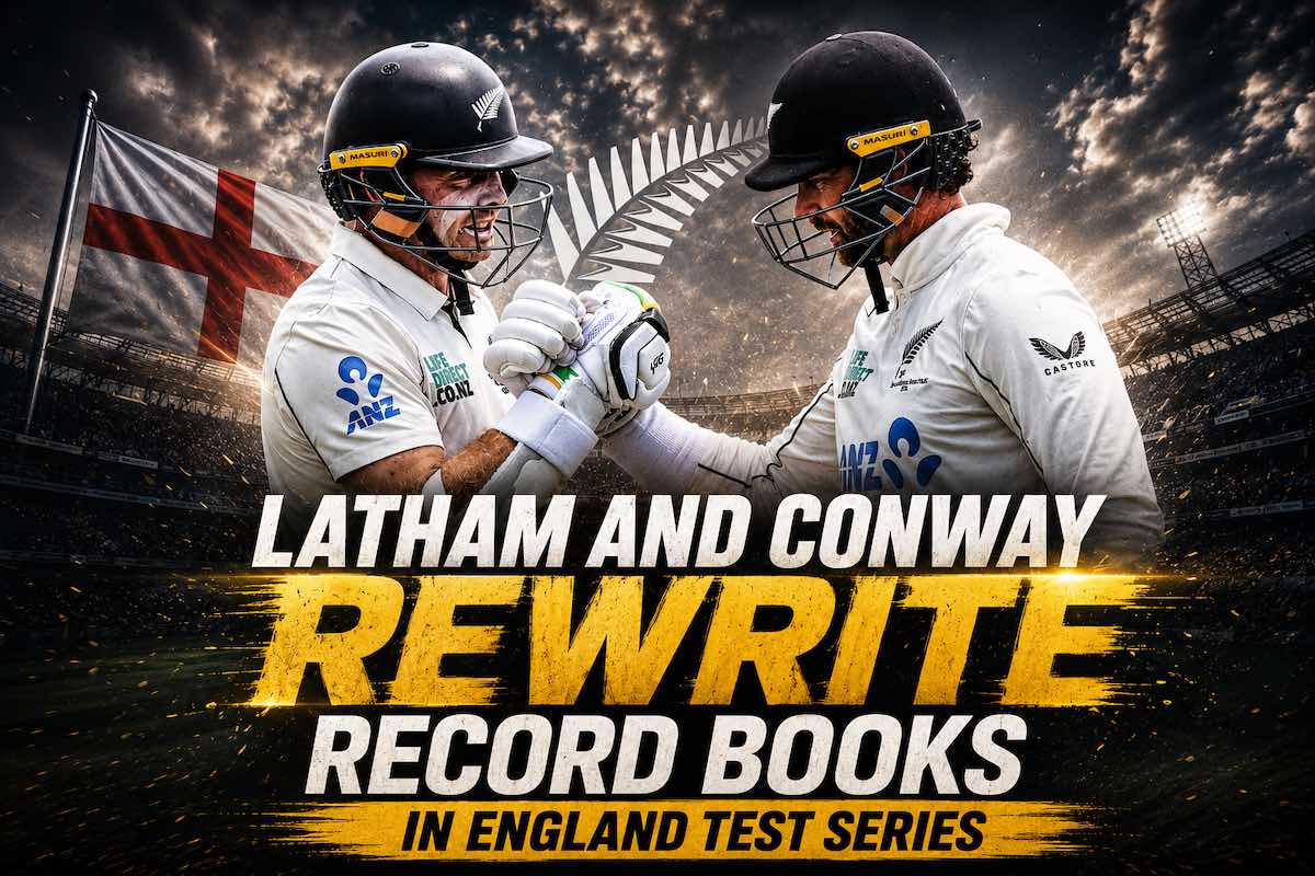 Tom Latham-Devon Conway-NZ vs ENG 2026 Test series