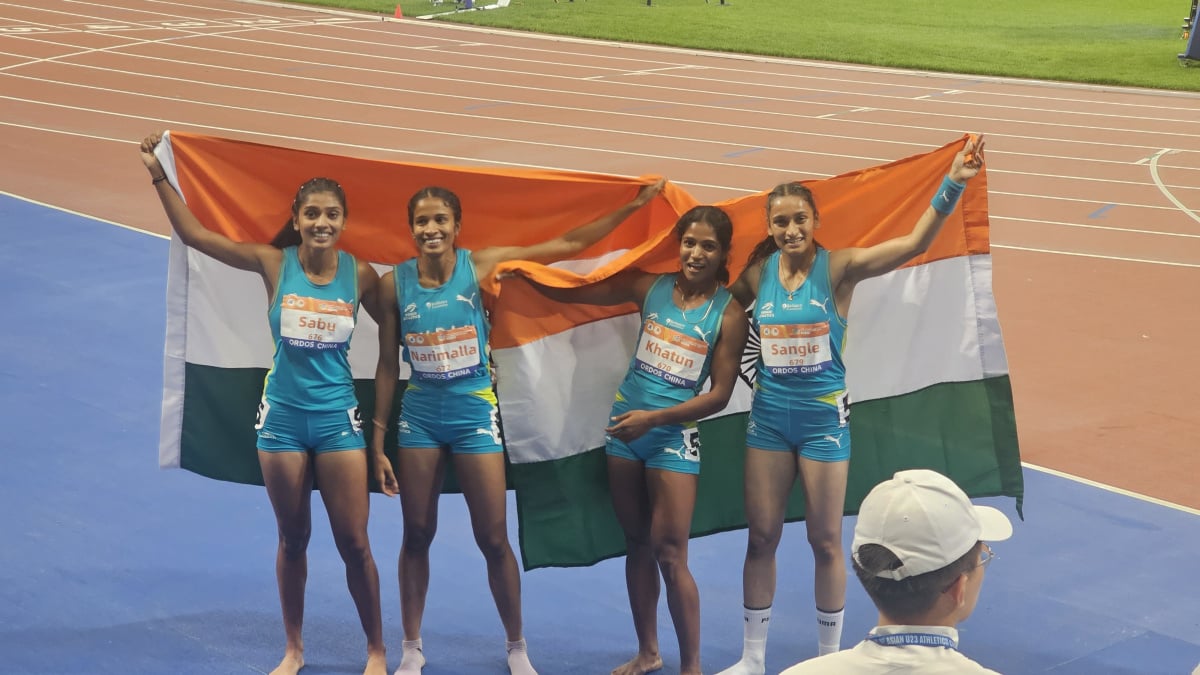 Asian U23 Athletics Cships: Anand Singh wins javelin title, women’s 4x400m relay add second gold to