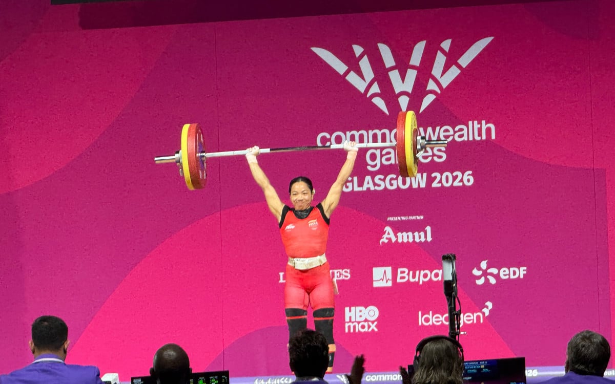 CWG 2026: Mirabai scripts golden hat-trick with Games-record lift