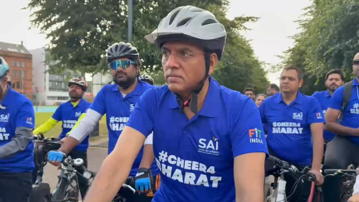 CWG 2026: Sports Min Mandaviya, Indian diaspora raise Cheer 4 Bharat rally cry in Glasgow