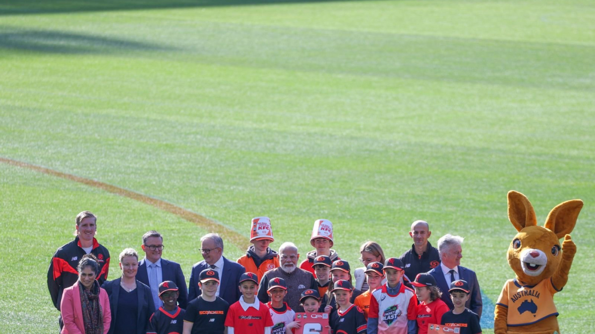 Delighted to witness young sporting talent play cricket, Kabaddi at MCG: PM Modi