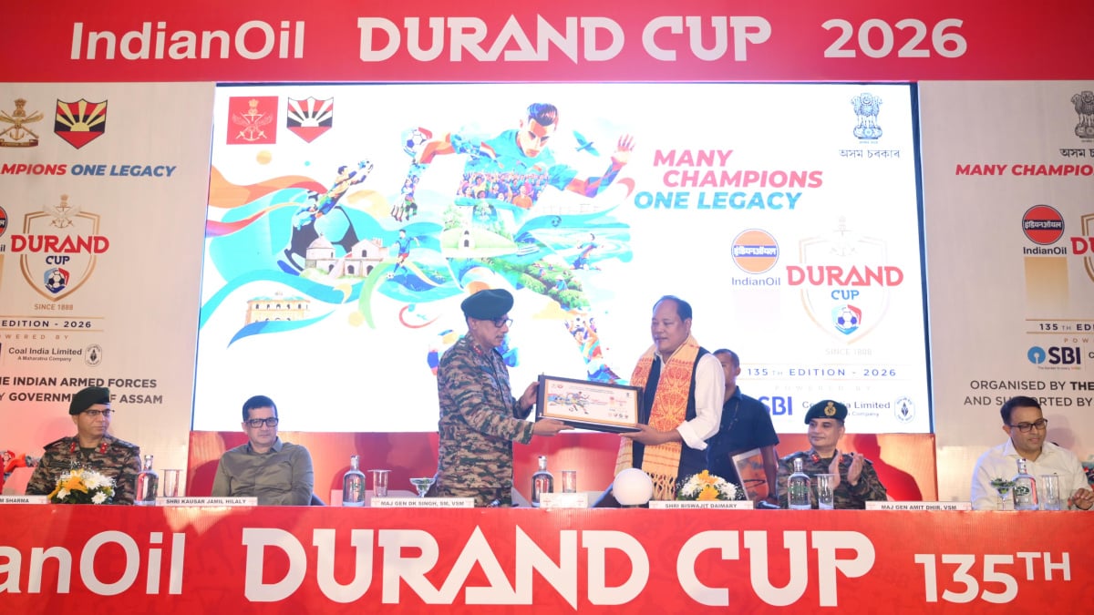 Durand Cup trophy tour begins in Guwahati, countdown starts for 135th edition