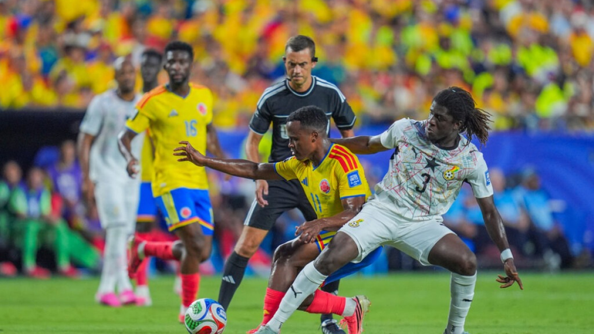 FIFA WC: Unbeaten Colombia seal final last-16 spot with 1-0 win over Ghana