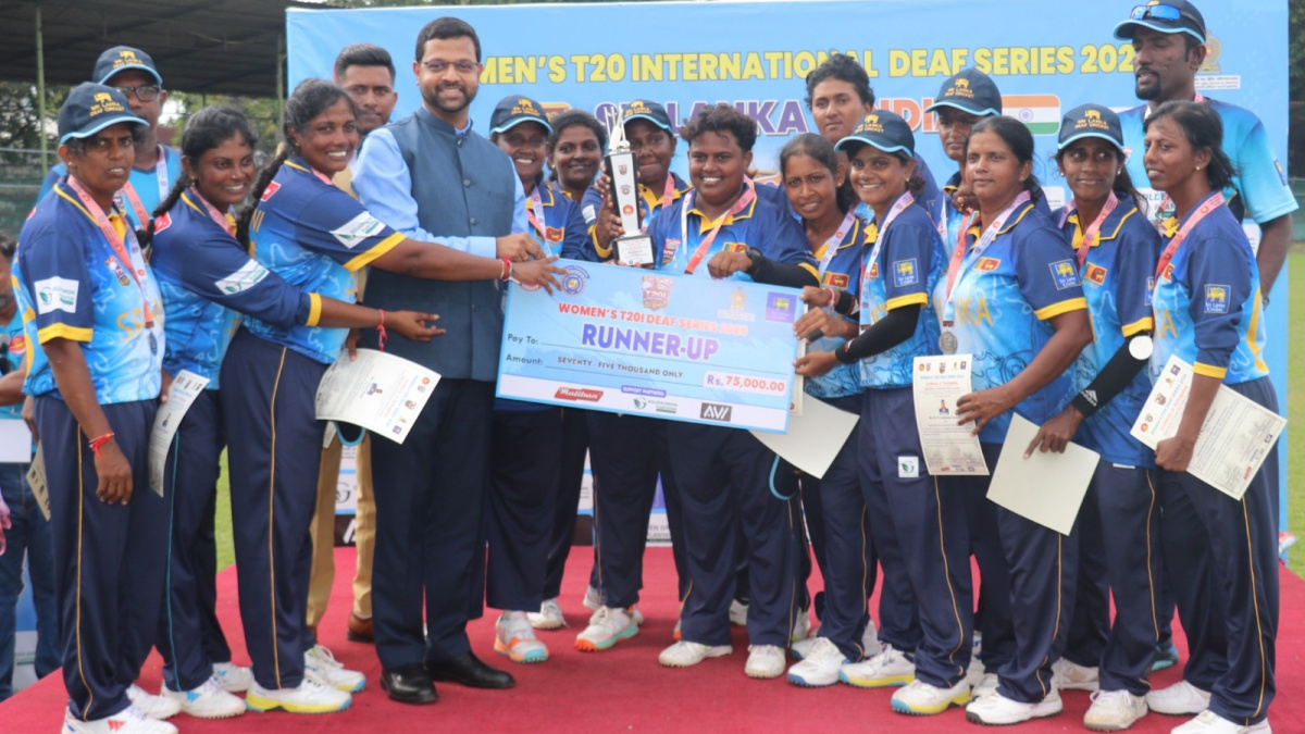 Indian Women’s Deaf Cricket Team secures historic win against SL in maiden international T20 tour
