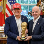 Infantino defends FIFA judicial independence, admits Trump called over Balogun case