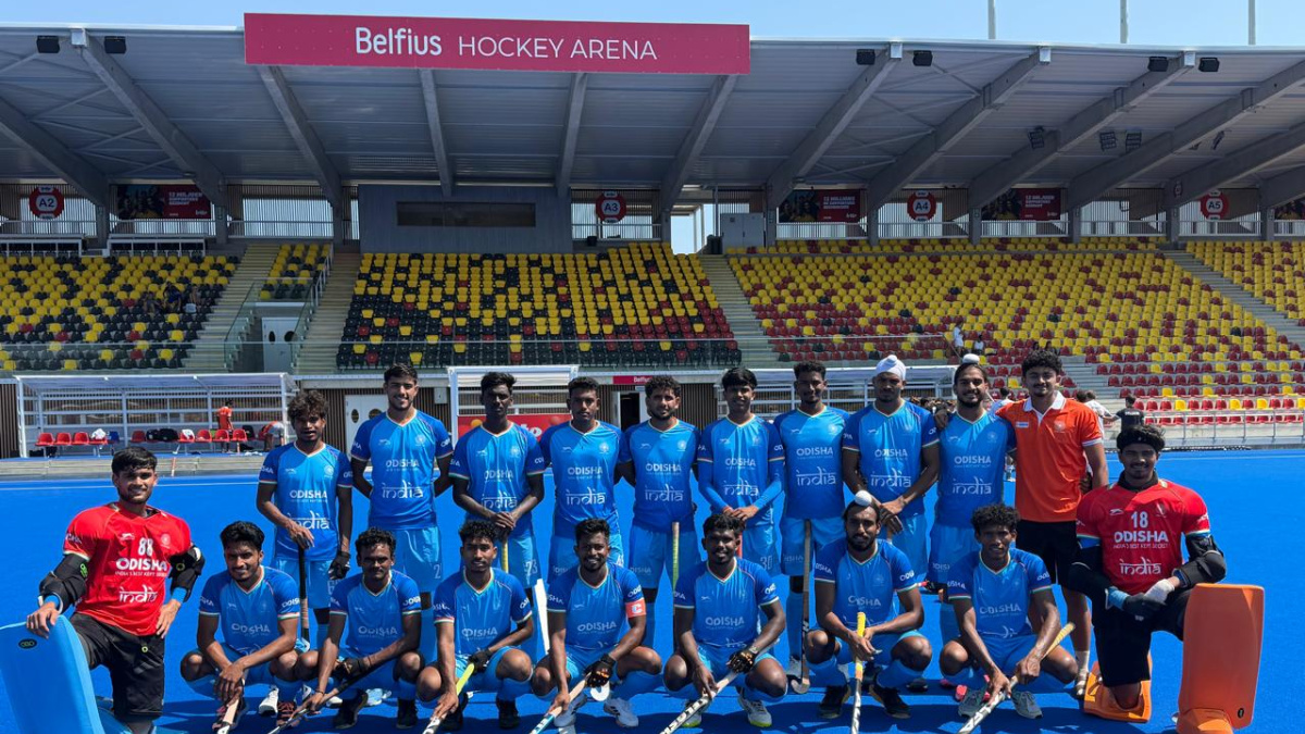 Moving in the right direction, says coach Soyez, as Indian junior men’s hockey team concludes Belgiu