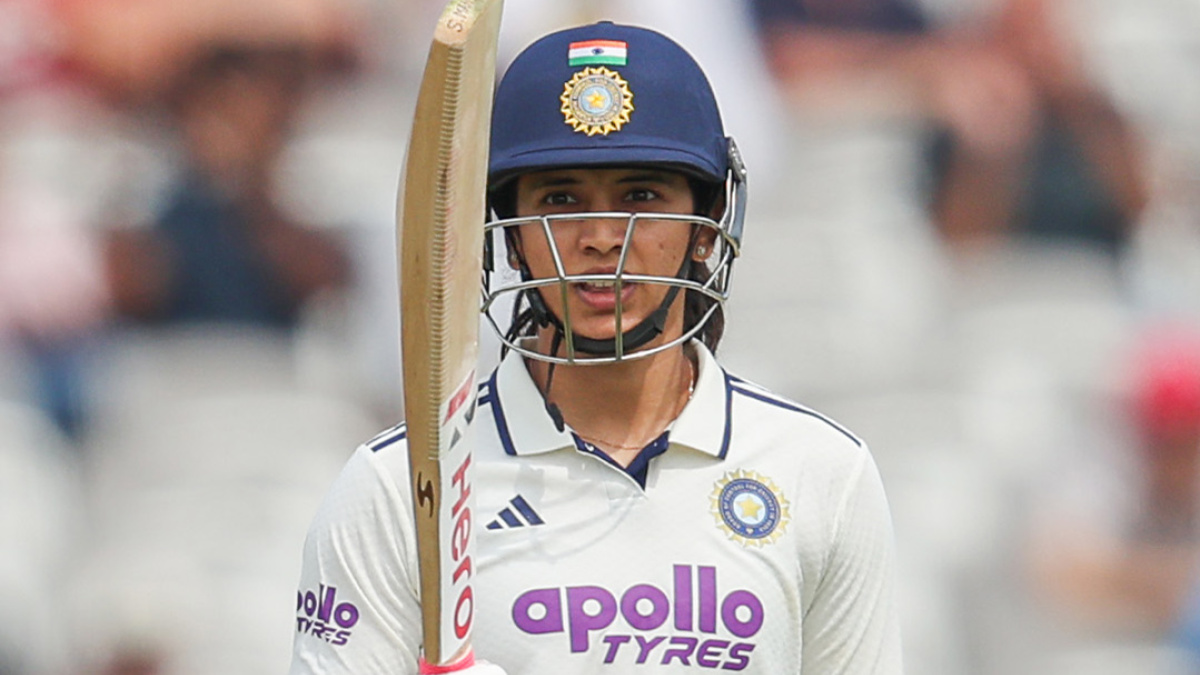 One-off Test: Smriti hits unbeaten 56 as India reach 122/3 against England at lunch