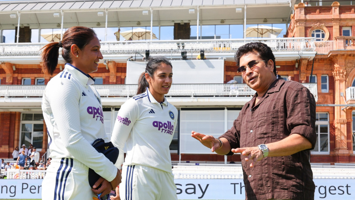 One-off Test: ‘The journey of women’s cricket has been remarkable,’ says Tendulkar after India’s his