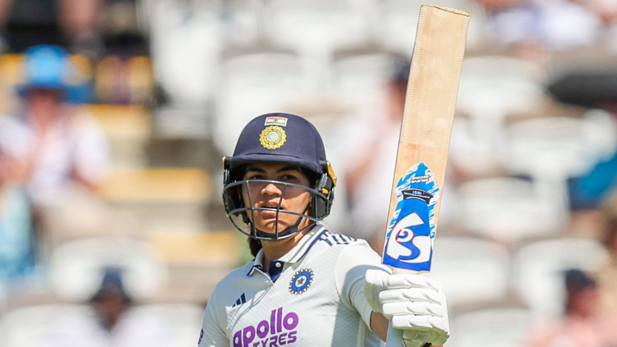 One-off Test: Yastika Bhatia hits 91 not out as India extend lead over England to 365 runs