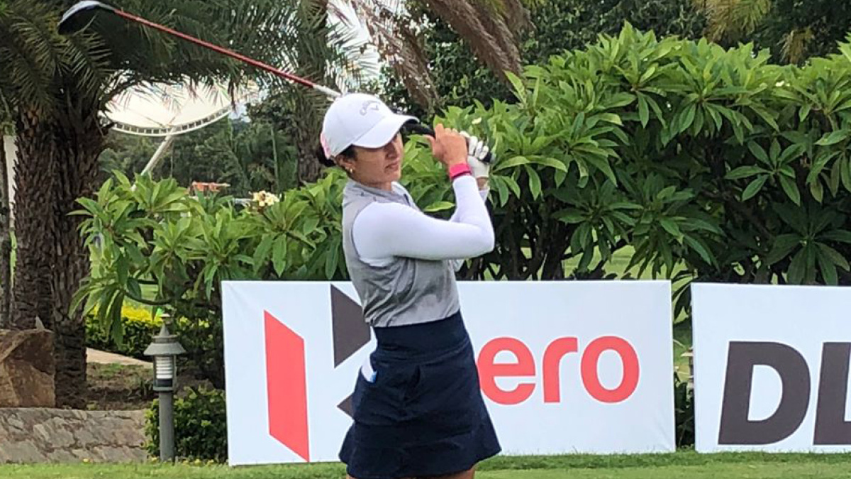 Ridhima leads by two shots in 10th Leg of Women’s Pro Golf Tour