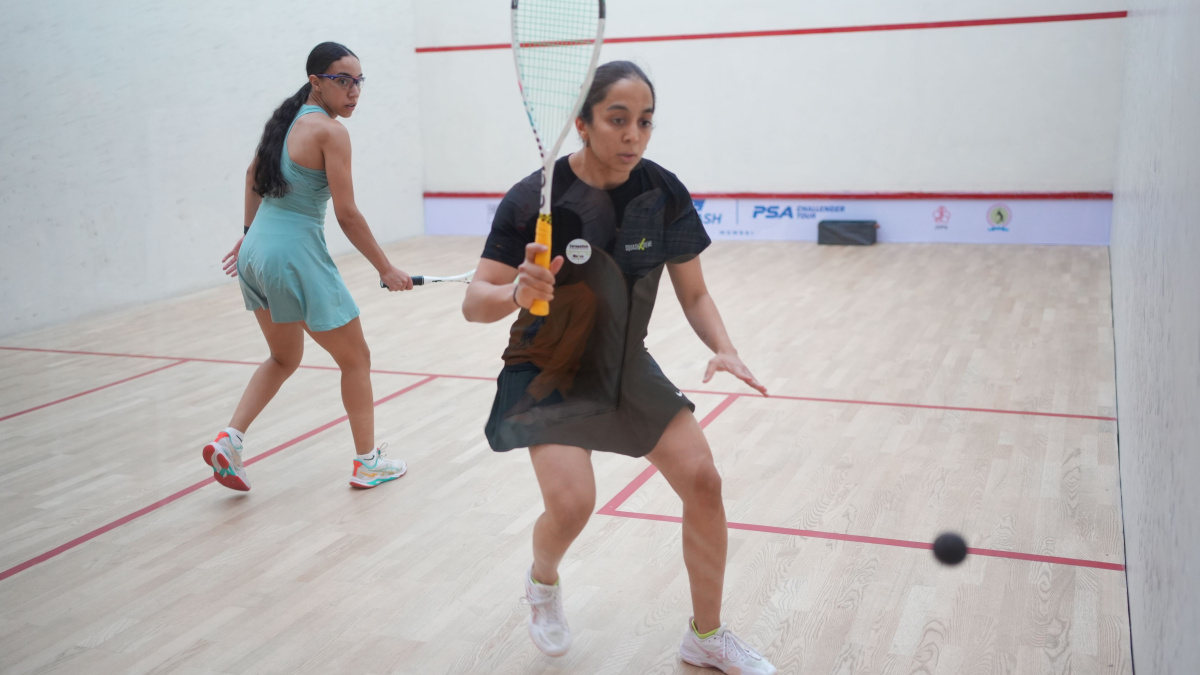 SRFI PSA Challenger Squash: Tanvi Khanna rallies from two games down to lift title