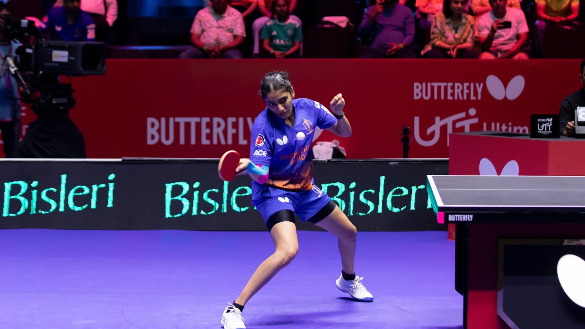 UTT Season 7: Sayali Wani stuns Manika in Golden Point Thriller, hands UP Prometheans win over Ahmed