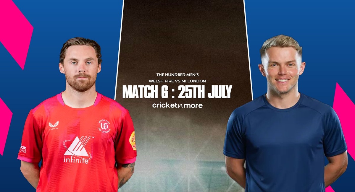 WEF vs ML Match 6, The Hundred Mens 2026 Prediction, Match Preview And Playing XI
