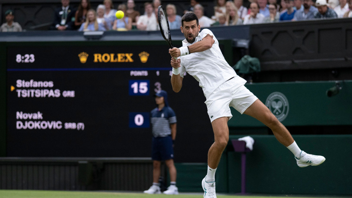 Wimbledon: Djokovic rolls past Tsitsipas to enter third round