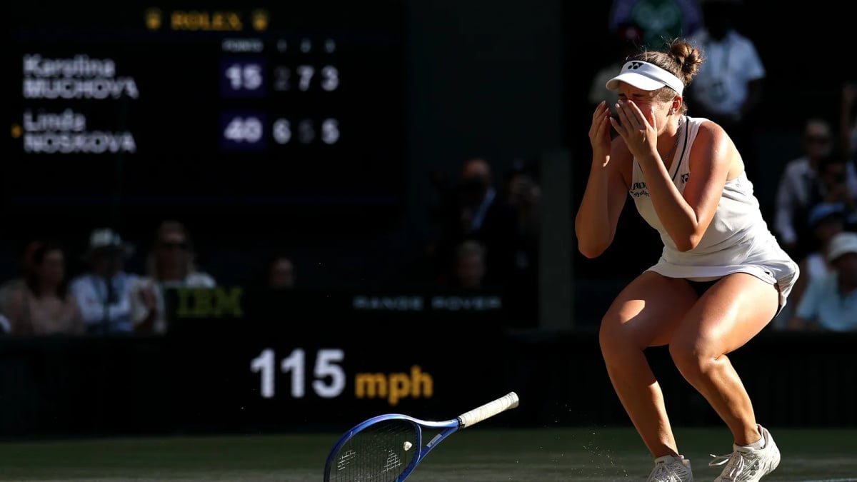 Wimbledon: Linda Noskova stuns Muchova to lift maiden women’s singles title