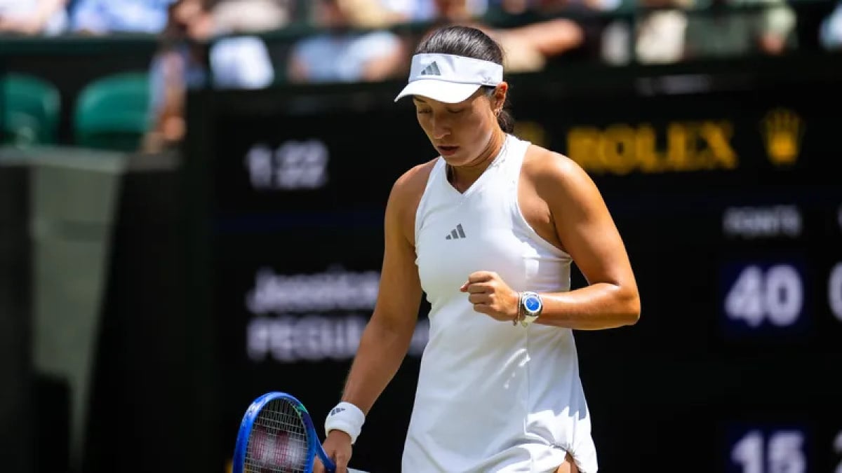 Wimbledon: Pegula rallies past Jovic to reach second quarter-final
