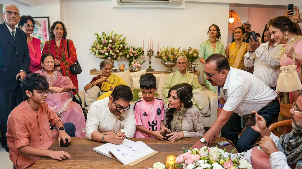 Wishing you both a lifetime of love: Irfan Pathan congratulates Aamir Khan and Gauri Spratt on weddi