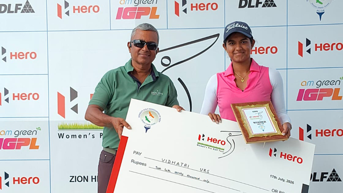 WPGT 2026: Ridhima falters at doorstep as Vidhatri wins the 10th leg in a play-off