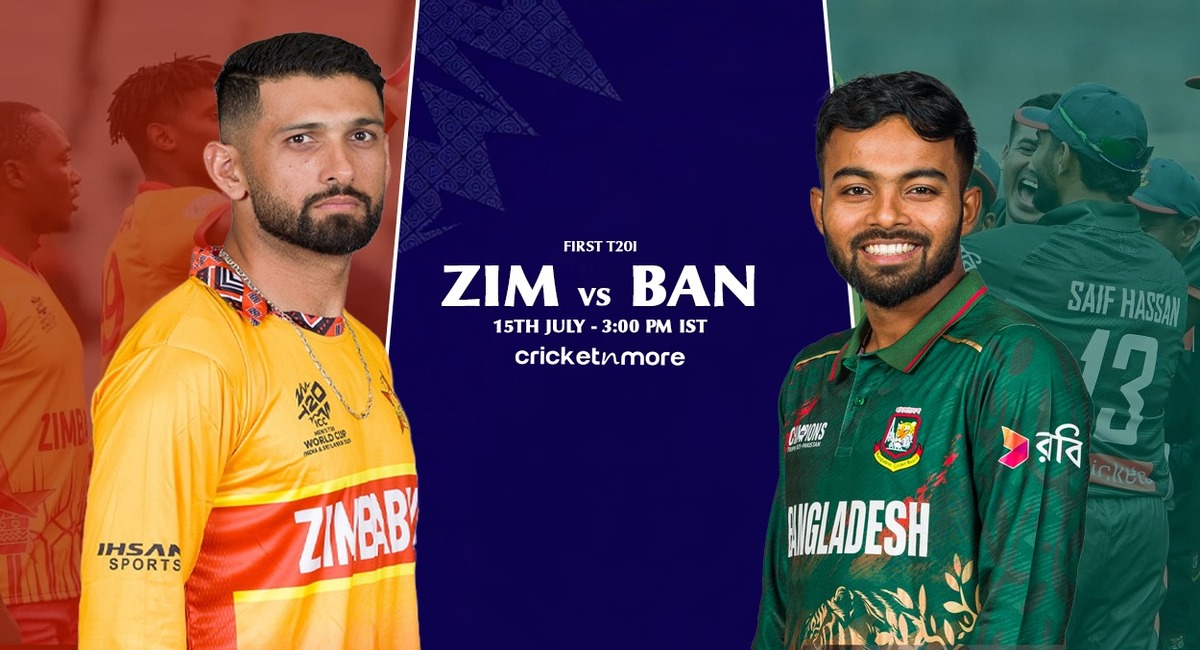 ZIM vs BAN 1st T20I Prediction, Match Preview And Playing XI