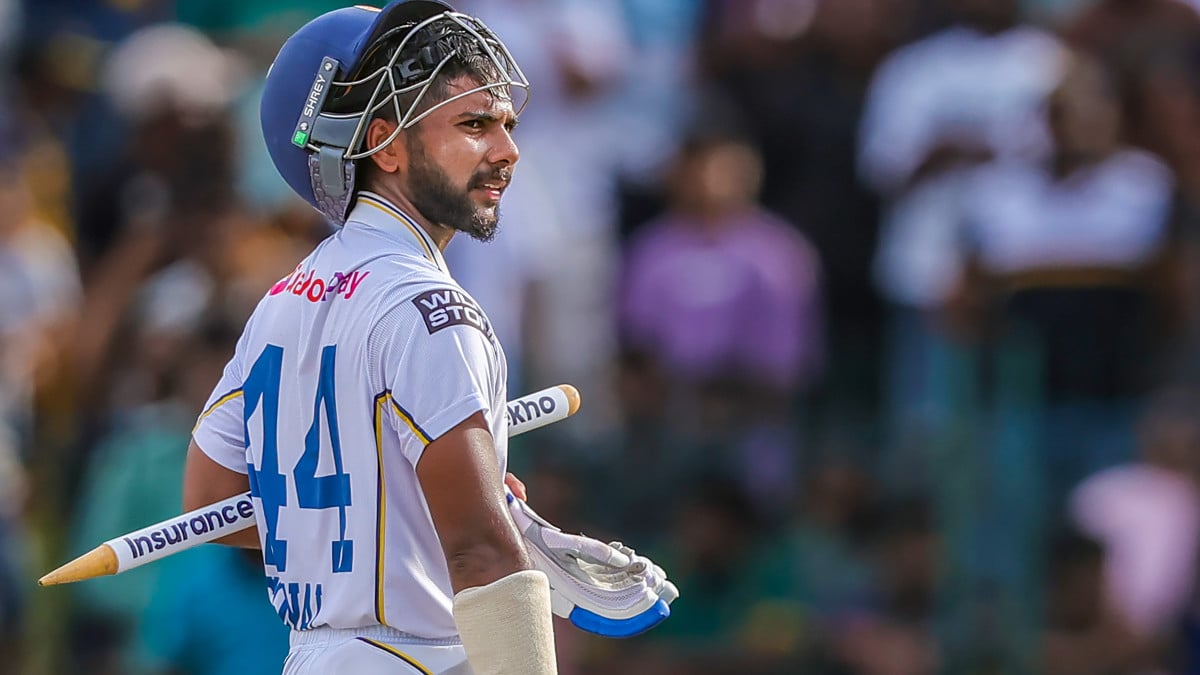 2nd Test: Dinusha’s marathon unbeaten 133 helps SL seal hard-fought draw against India