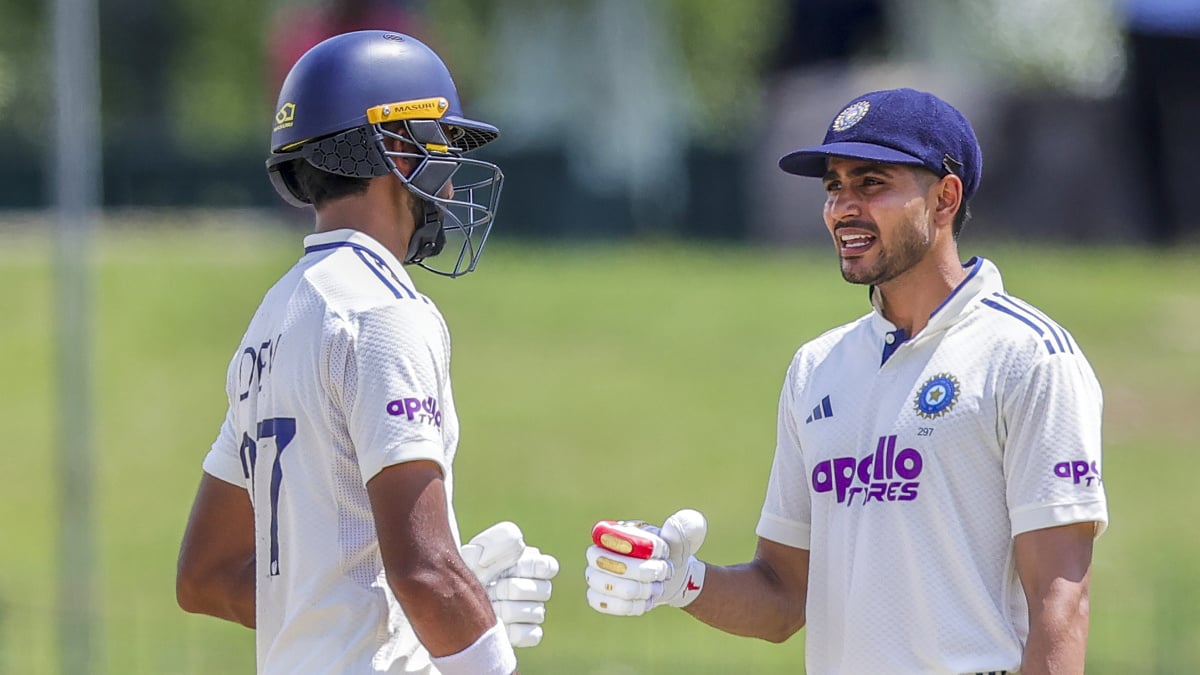 2nd Test: Padikkal, Gill smash fifties as India reach 187/3 against Sri Lanka at tea