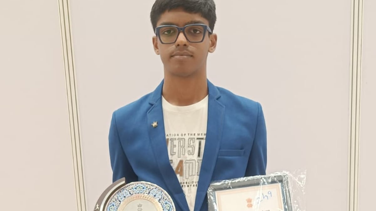 Adani Sportsline Academy skater Parth Shah honoured with Gujarat’s Jaydeepsinhji Junior Award
