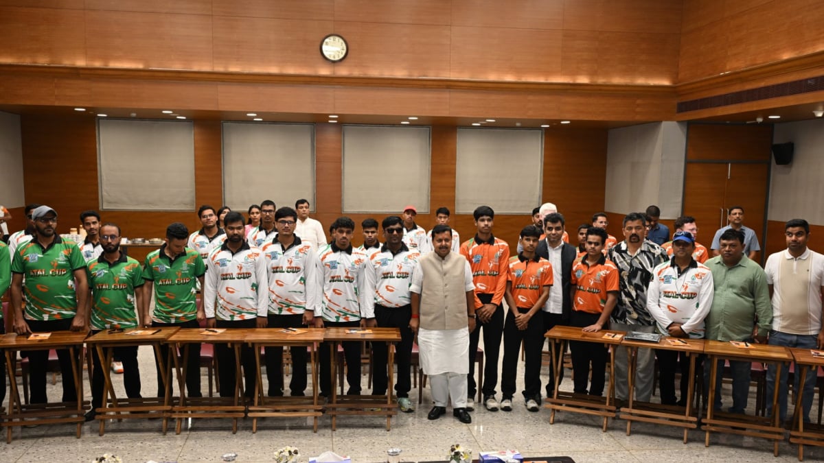 BJP chief Nitin Nabin praises spirit of visually impaired cricketers
