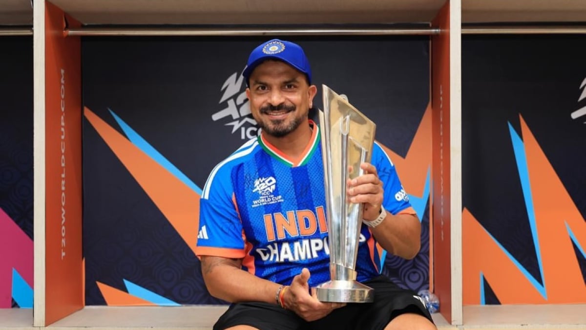 ‘Difficult to find right words’: outgoing India fielding coach Dilip pens emotional farewell note