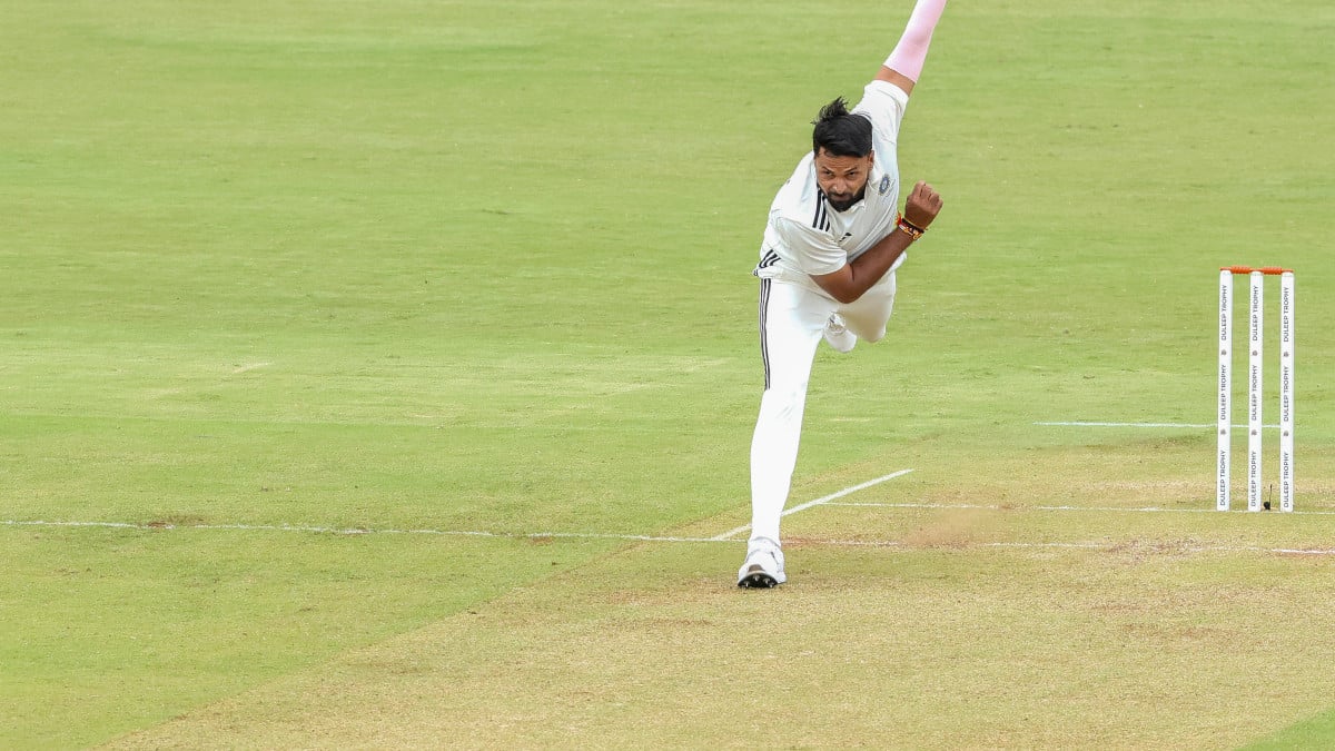 Duleep Trophy: Sarkar, Mukesh, and Shami bowl out Central Zone for 266 despite Rinku’s fifty