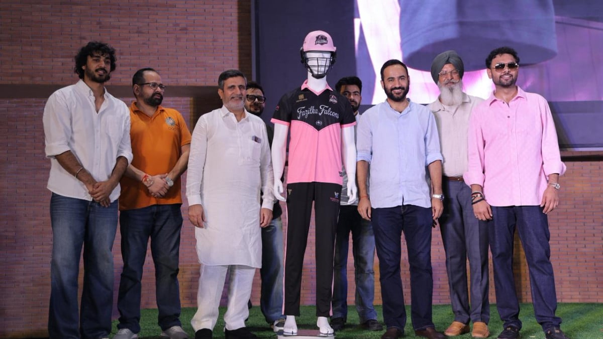 Fazilka Falcons unveil jersey for Sher-E-Punjab T20 League 2026