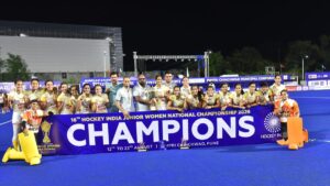 Hockey Haryana emerge champions in Junior Women National Championship