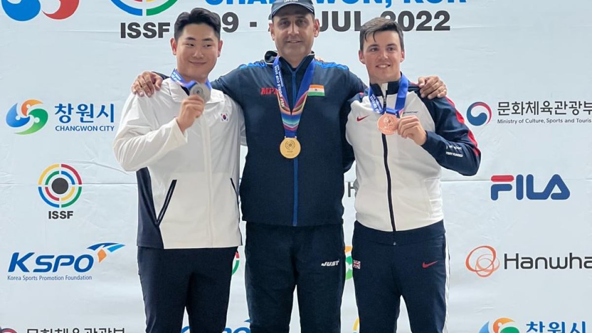 ‘I take one target at a time,’ says India’s first Olympic skeet shooter Mairaj Ahmad Khan