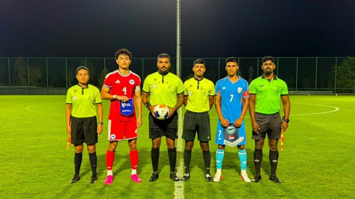 India U20 men win second friendly against Singapore
