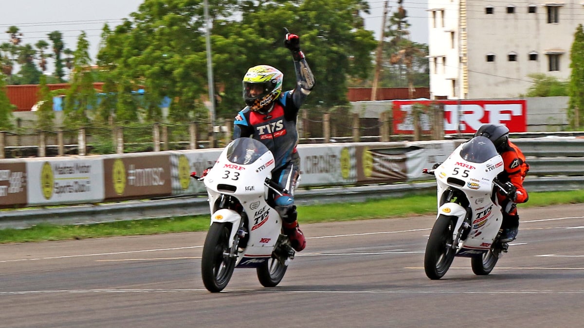 Indian National Racing Challenge 2W: Rakshith Dave, Kabilesh Rajini Krishnan score big