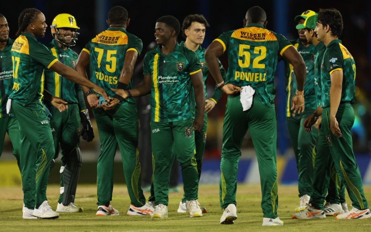 CPL 2026: Jamaica Kingsmen Beat Trinbago Knight Riders By 7 Runs Via DLS In Rain-Hit Clash