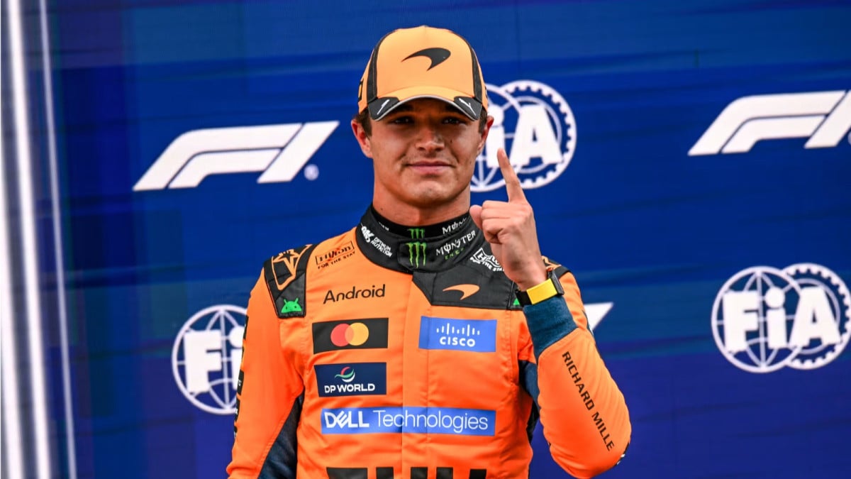 Lando Norris signs contract extension with McLaren until at least 2030