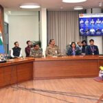 Rajnath Singh meets Army contingent which won 16 medals at Glasgow CWG