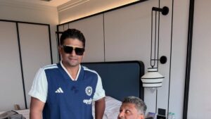 Sarfaraz Khan marks India return with Instagram post alongside father Naushad