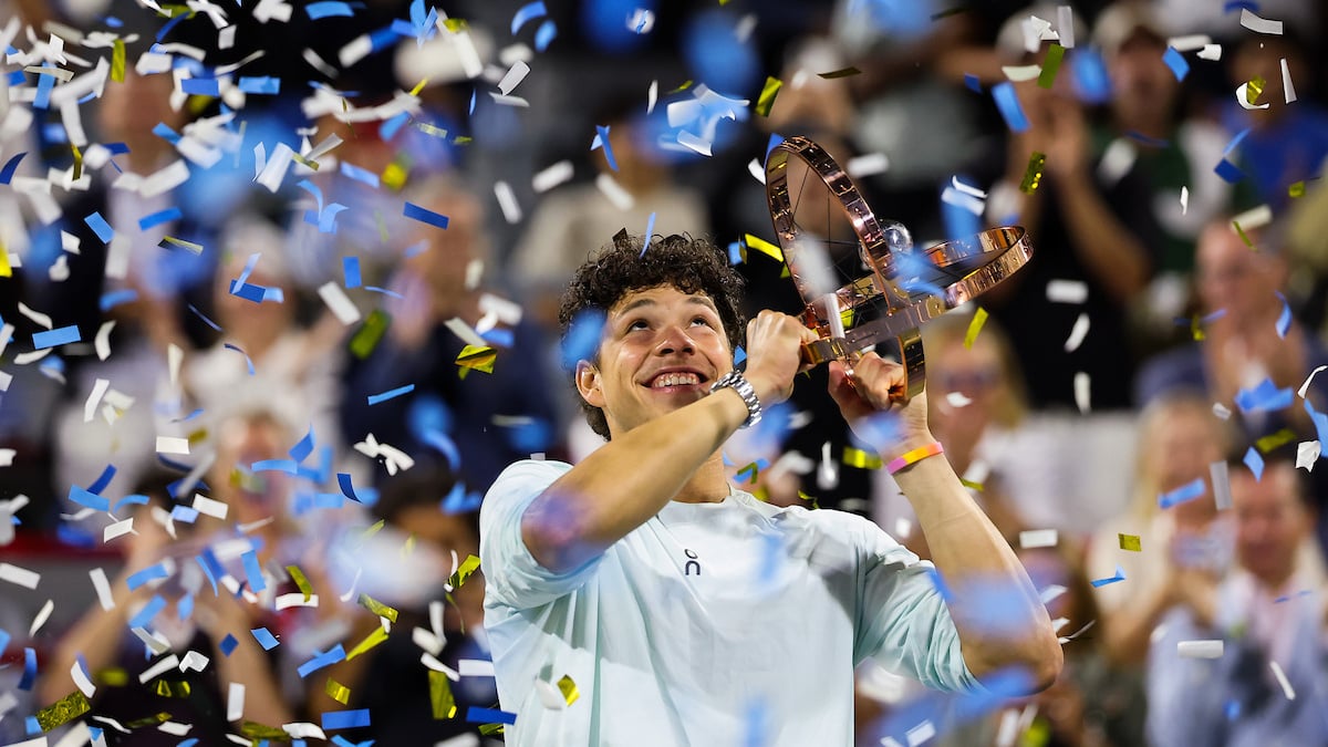 Shelton joins Murray, Djokovic Nadal with back-to-back Montreal title