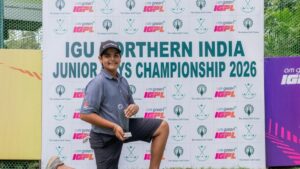 Sohraab Singh Talwar claims Category C title at IGU Northern India Junior Boys Championship