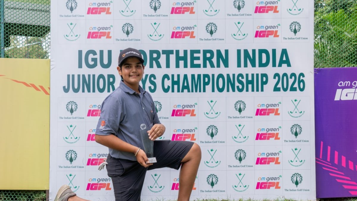 Sohraab Singh Talwar claims Category C title at IGU Northern India Junior Boys Championship