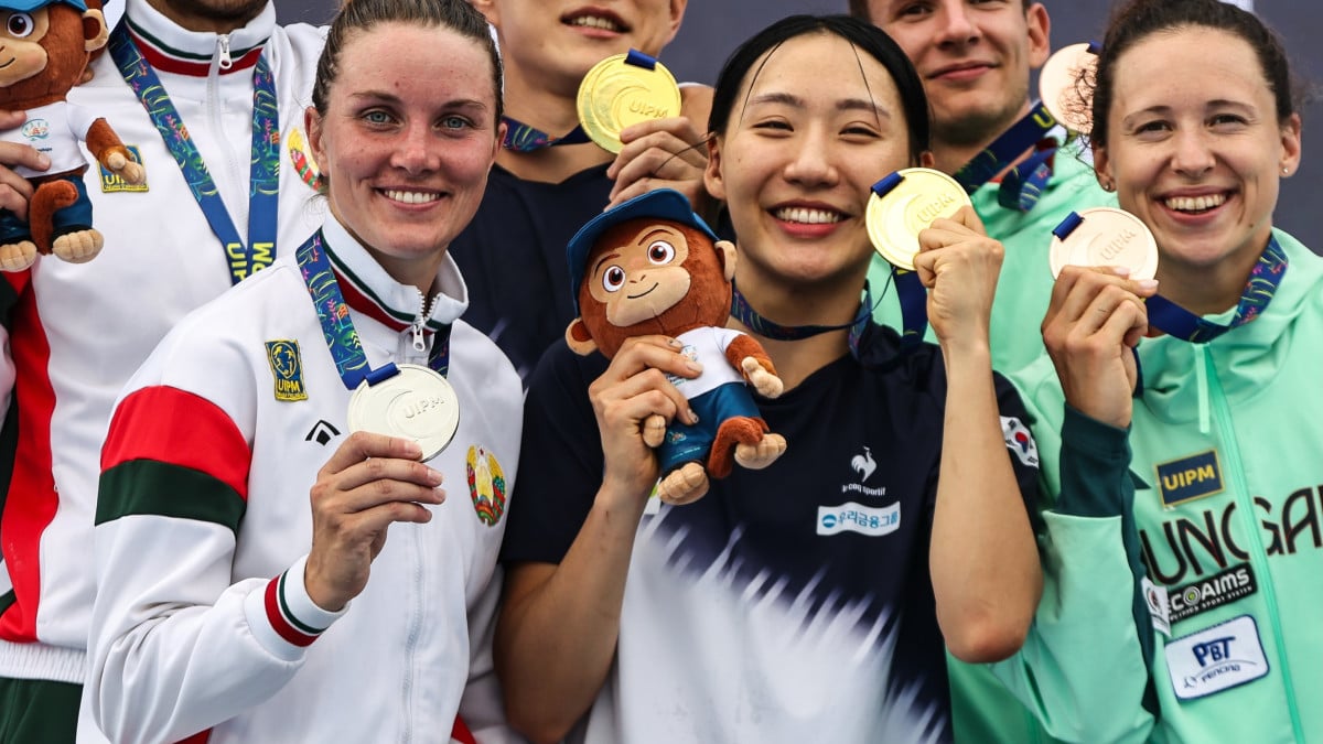 South Korea wins mixed relay gold at Modern Pentathlon World Championships