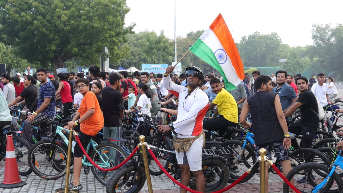 Students lead the charge against substance abuse as Fit India Sundays on Cycle champions Nasha Mukt